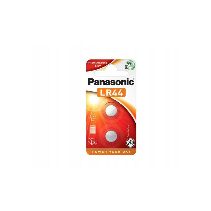 Bateria G13 / LR44 / LR1154 / 186 BAT 1BL PANASONIC 1,5V (1 szt.)