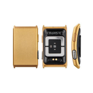 Inteligentny smartband Titmo Loop I-110 Bluetooth EKG HRV HR BP SPO2 IP68 złoty