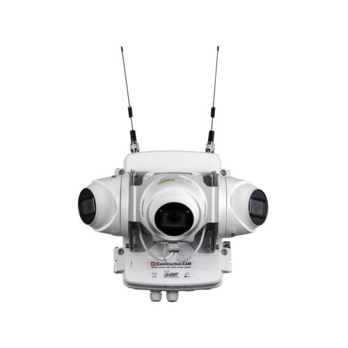 ZESTAW KAMER BUDOWLANYCH CAMSAT iConstruction-CAM Triplex DOME-2M