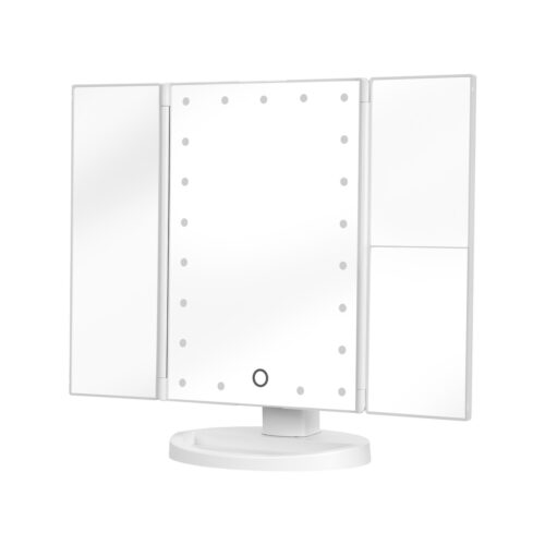 c5848c221c5aeeccb0485126e42f751b_original Lusterko do makijażu Humanas HS-ML04 z podświetleniem LED - biały