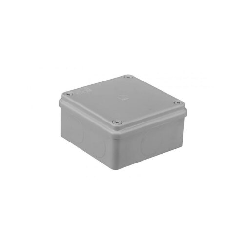 Puszka hermetyczna 100 x 100 x 50 bez dławików IP65 bezhalogenowa, szara PAWBOL S-BOX 116