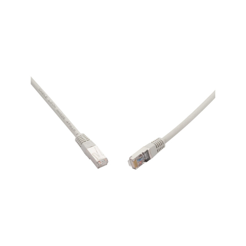 PATCHCORD SKRĘTKA SOLARIX CAT.6A SFTP 2m szary