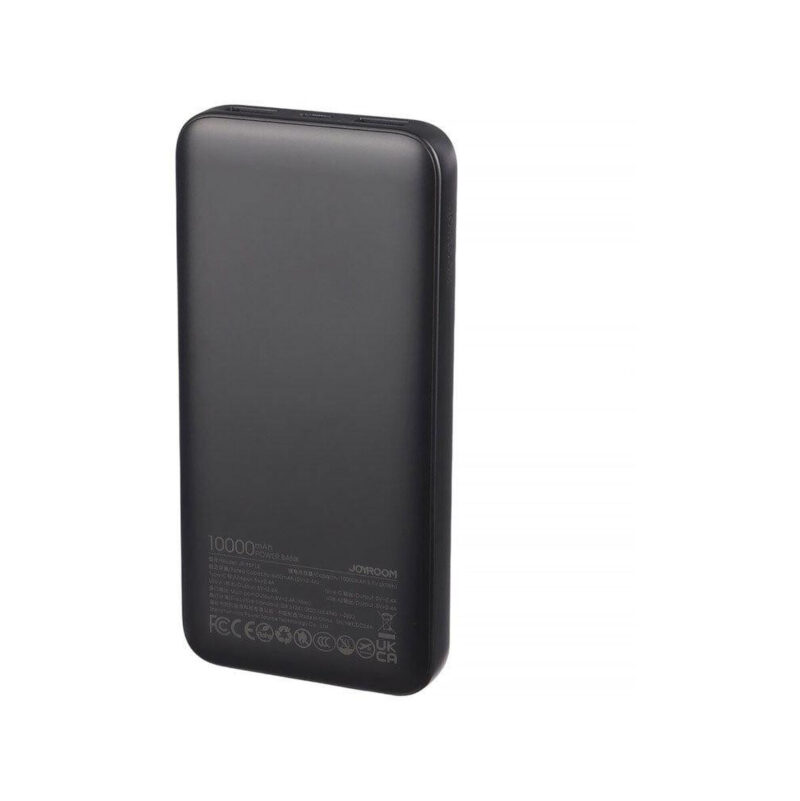 Powerbank Joyroom JR-PBF12 10000mAh 12W 2.4A 1x USB-C 2x USB-A czarny