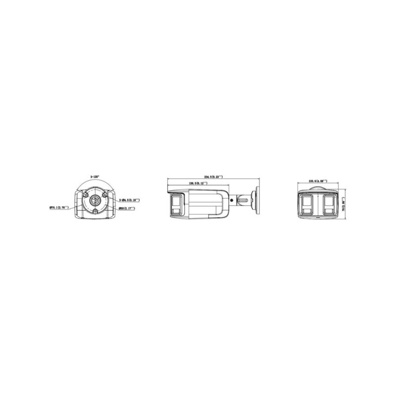 Kamera IP Hikvision DS-2CD1T63G2P-LIUF/SL(2.8mm)
