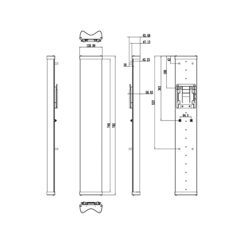 Antena Hikvision DS-3WF5000A-120