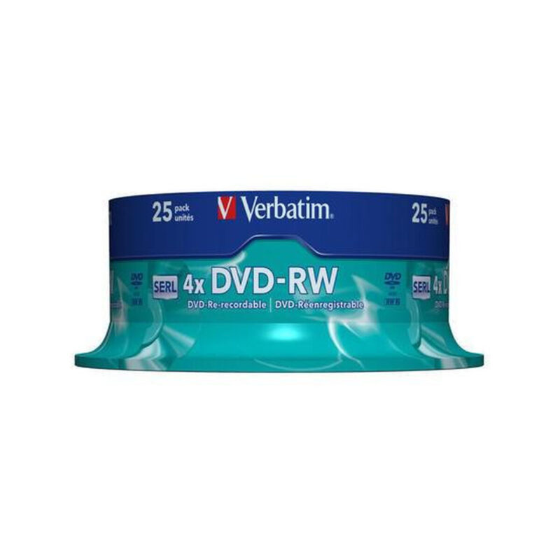 c657fb63538725d1e453cb90382180b0_original Płyty DVD-RW Verbatim SERL spindle (25szt.)