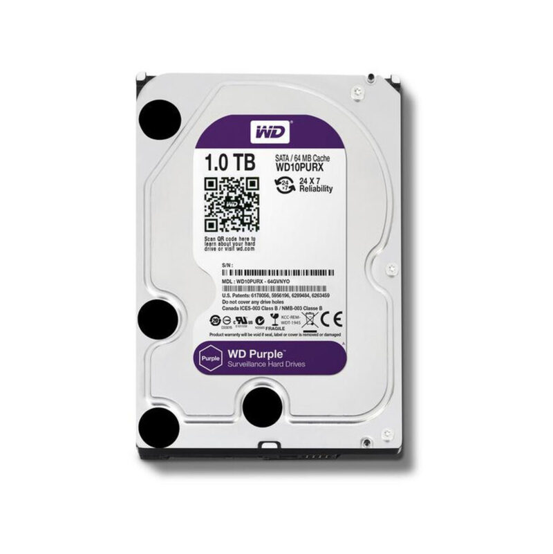 DYSK WD PURPLE 1TB WD10PURZ