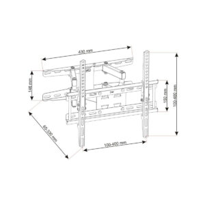 Uchwyt TV ścienny LED/LCD ART 23-60