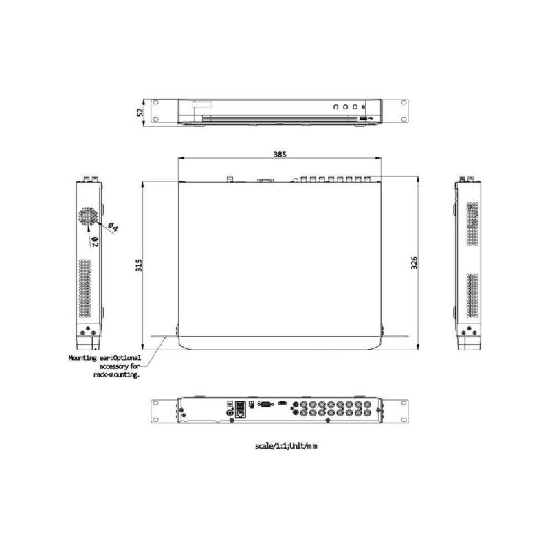 Rejestrator 5W1 HIKVISION iDS-7216HQHI-M2/XT(STD)
