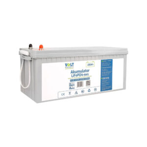 AKUMULATOR VOLT POLSKA LITOWO-ŻELAZOWO-FOSFORANOWY LiFePO4 25,6V 200Ah 200A + BMS