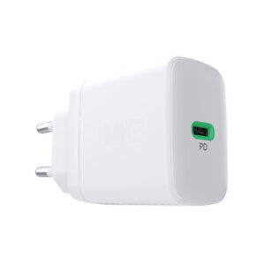 ŁADOWARKA SIECIOWA Greencell PowerSource Solo30 30W 1xUSB-C PD 3.0 QC 4.0+ biała