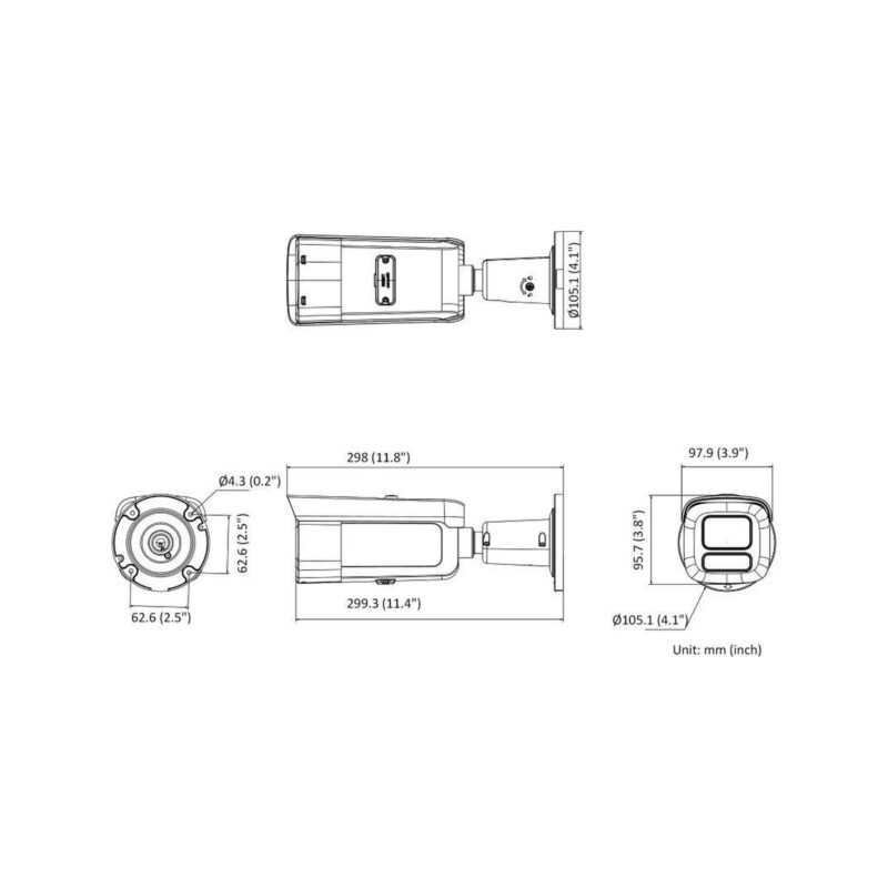 Kamera IP Hikvision DS-2CD2646G2HT-IZS 2.8-12mm EF BLACK PL