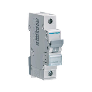 Wyłącznik nadprądowy 6kA , B, 6A, 1P, B6 Hager MBN106E