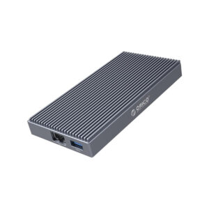 Orico Stacja dokująca z obudową M.2 NVMe, aktywna PD 100W, HDMI 2.0, audio, RJ-45, czytnik kart