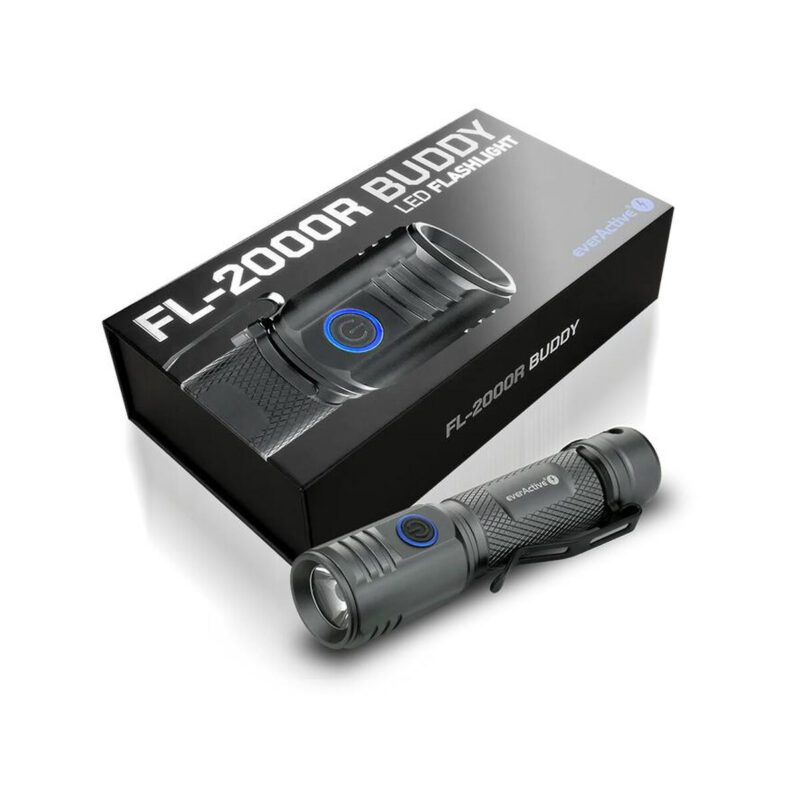 Latarka ręczna 20W LED everActive FL-2000R Buddy 2000 lumenów IPX4