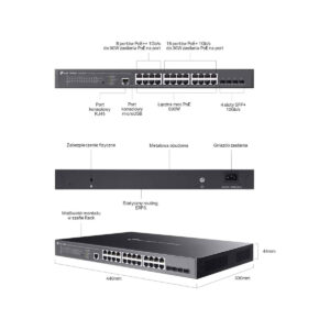 SWITCH TP-LINK TL-SG3428XMPP