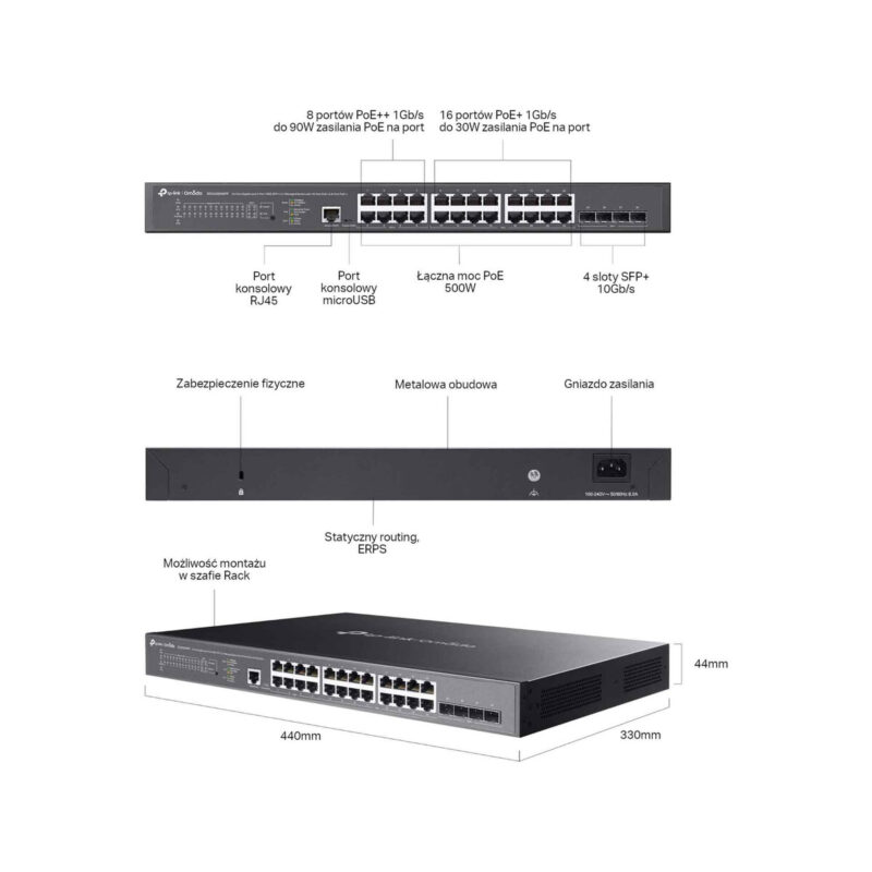 SWITCH TP-LINK TL-SG3428XMPP