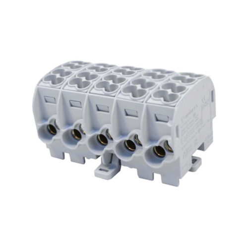 Blok rozdzielczy - odgałęźny Al/Cu 80150 SIMBLOCK szary SCB 25-5X 81500002