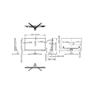 Monitor Hikvision DS-D5224F3-1V0SV/D