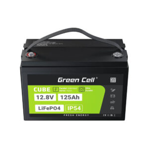 AKUMULATOR LITOWO-ŻELAZOWO-FOSFORANOWY LiFePO4 Green Cell Cube 12.8V 125Ah LFPGC12V125AH
