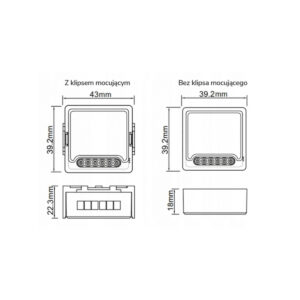 Moduł OXT mini sterownik scen 12 akcji 230V ZigBee TUYA T254
