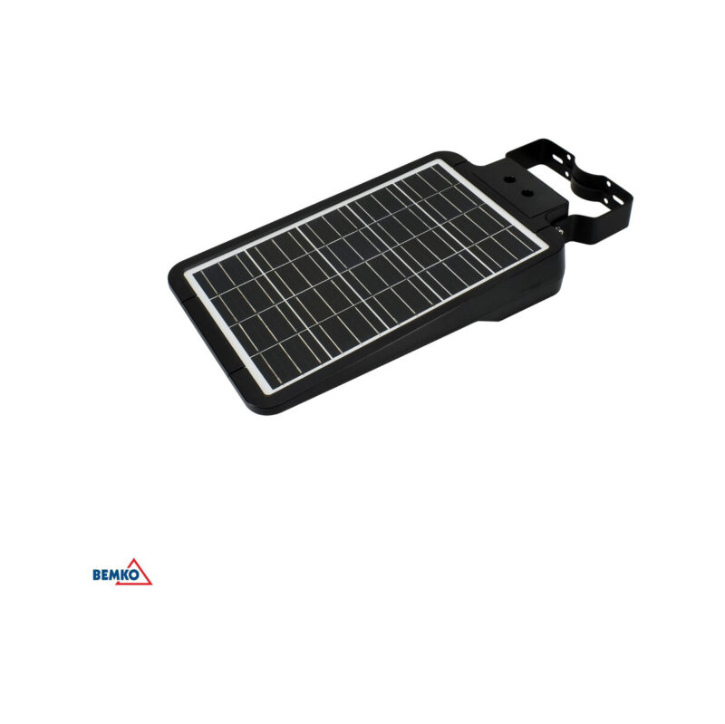 SOLARNA OPRAWA ULICZNA LED SOLGER 20W 3000LM 3000/4000/6000K IP65 CZARNA CZ. PIR
