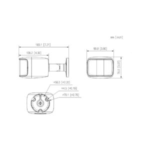 Kamera IP Dahua IPC-PFW3849S-A180-AS-PV-Black