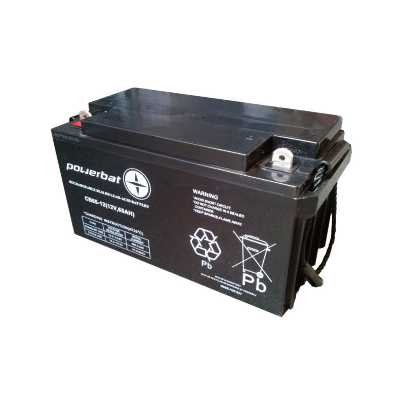 Akumulator AGM Powerbat 12V 65Ah