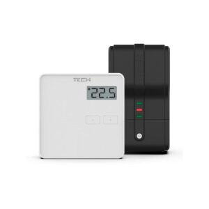 Bezprzewodowy dwustanowy regulator pokojowy biały ST-294v2 Tech sterowniki
