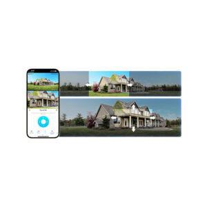 Kamera IP Ezviz HB90X Dual 4G Wi-Fi Kit 4MP+4MP z panelem solarnym 8W