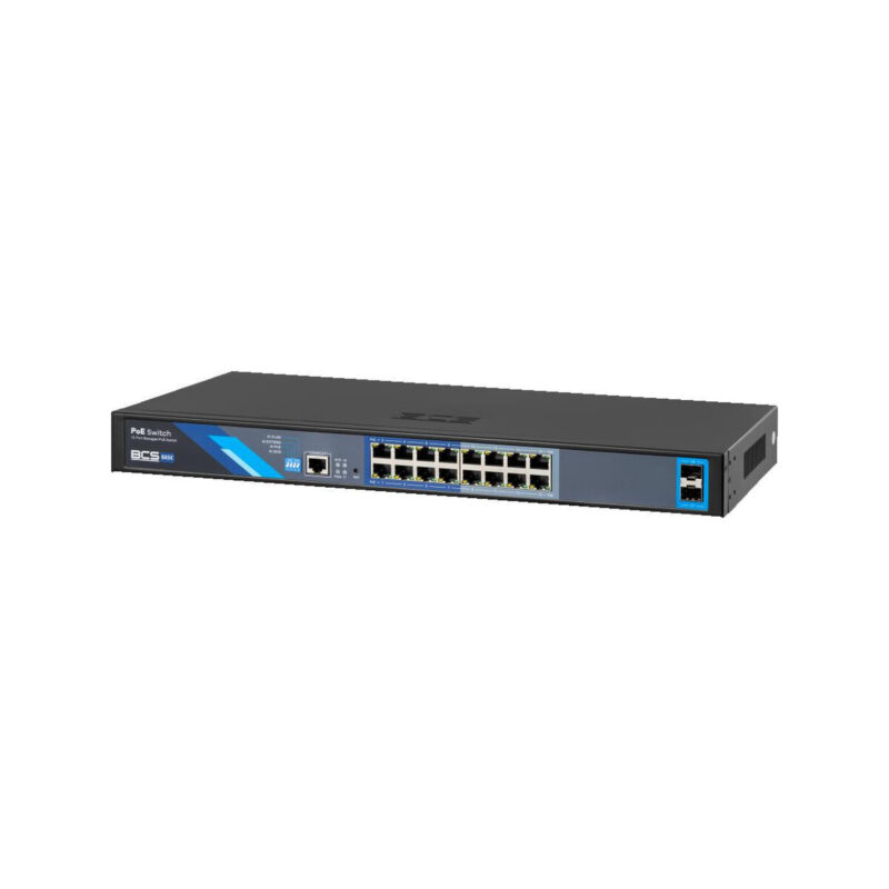 Switch PoE BCS BASIC BCS-B-SP16G-2SFP-M
