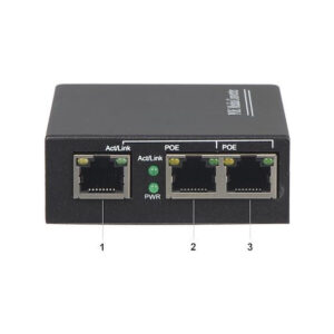 SWITCH PoE SPS-2P/1 3-PORTOWY