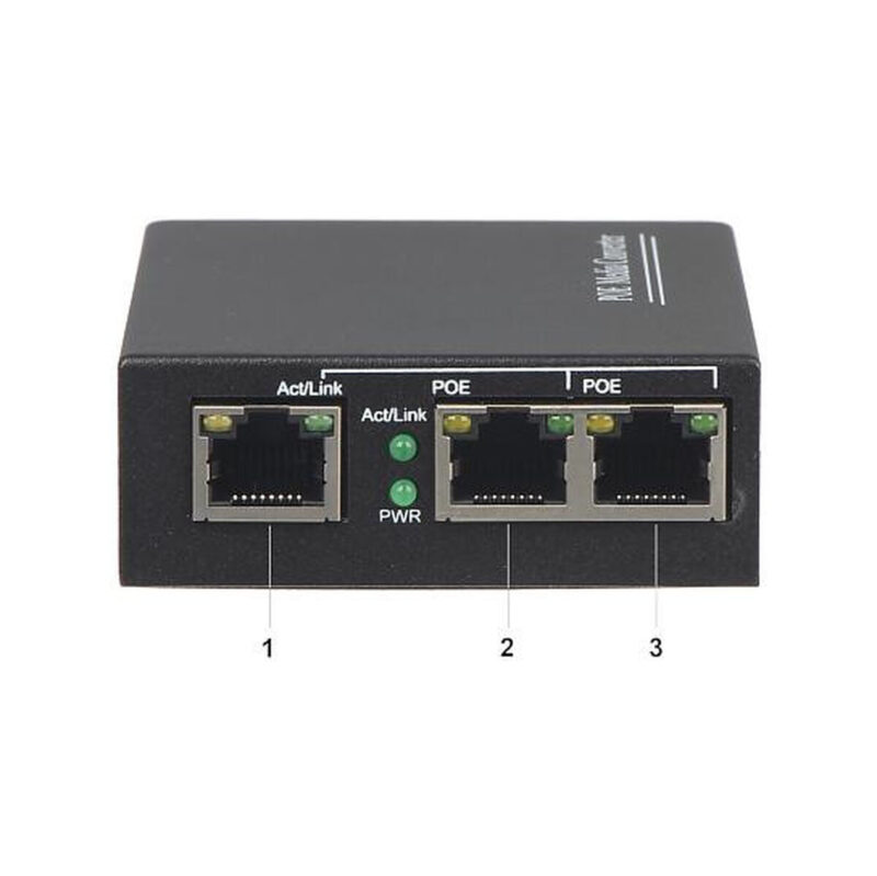 SWITCH PoE SPS-2P/1 3-PORTOWY