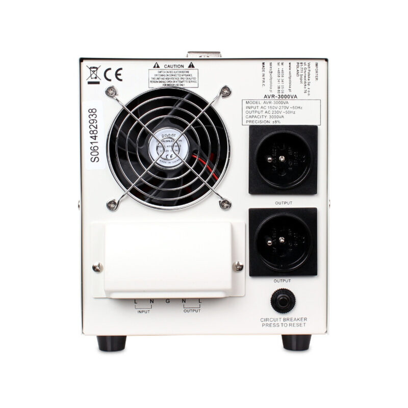 STABILIZATOR NAPIĘCIA VOLT POLSKA AVR 3000