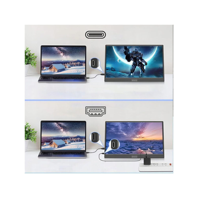 Monitor Przenośny Zenwire 15,6" Full HD 1920x1080 IPS HDR HDMI M9P