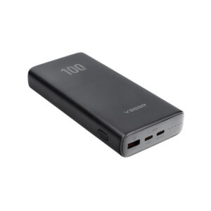 Powerbank Veger 20000 mAh 100 W PD QC 3.0 USB-A 2x USB-C czarny