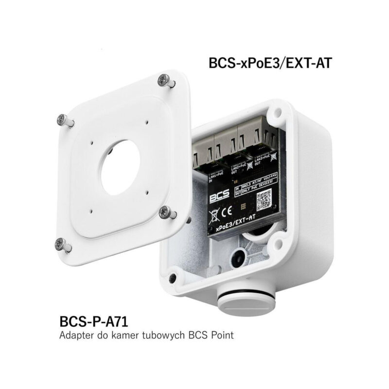 Switch POE  BCS POWER BCS-xPoE3/EXT-AT