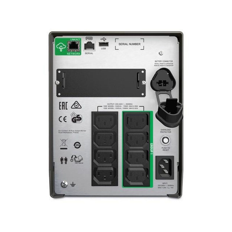 APC Zasilacz awaryjny SMT1000IC 1kVA/700W Tower SmartConnect