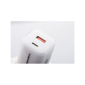 ca9a6a695e1a673330af9034a920031b_original ŁADOWARKA SIECIOWA Forcell F-Energy GaN III VT-41 33 W 1x USB-C 1x USB-A PD 3.0 QC 4.0 BIAŁA
