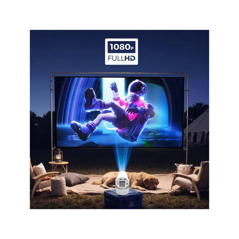 Mini Projektor Android Wifi Rzutnik Full HD Bluetooth z Baterią Zenwire K400