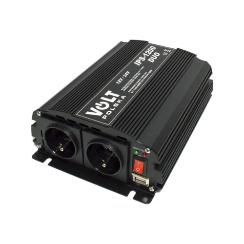 PRZETWORNICA VOLT POLSKA IPS-1200 DUO 12V 24V/230V 600X1200W