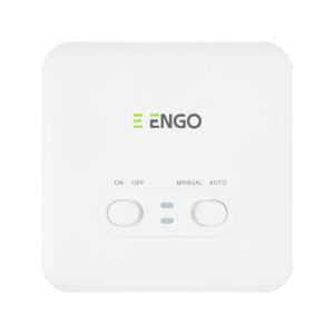 ENGO Controls E7-RFB - Programowany, bezprzewodowy regulator temperatury, czarny