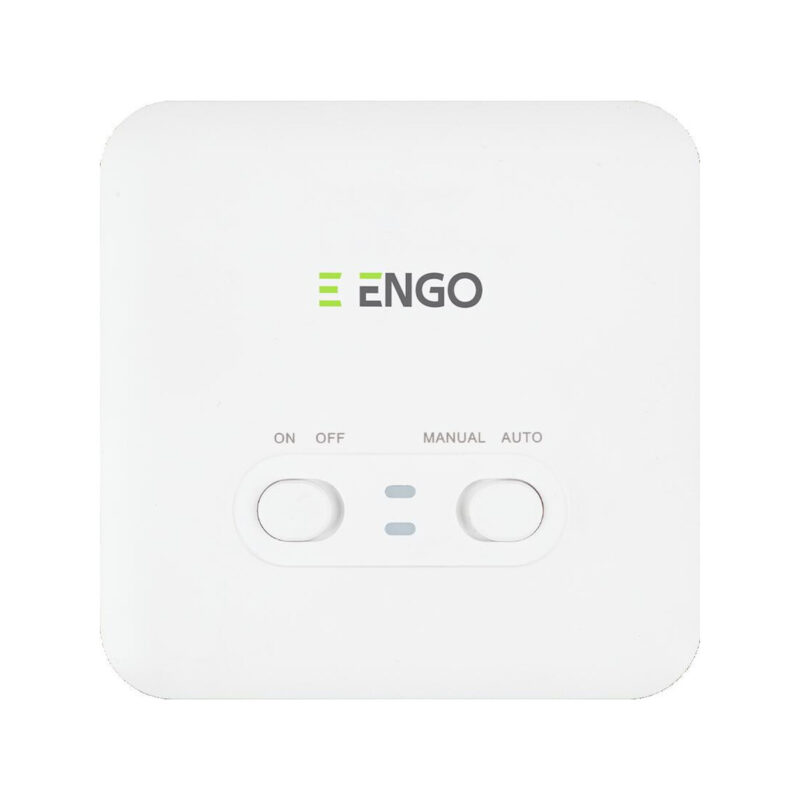 ENGO Controls E7-RFB - Programowany, bezprzewodowy regulator temperatury, czarny