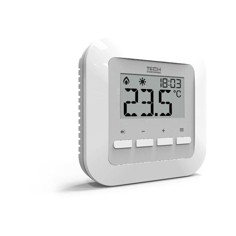 Przewodowy dwustanowy regulator pokojowy biały ST-295v3 Tech sterowniki