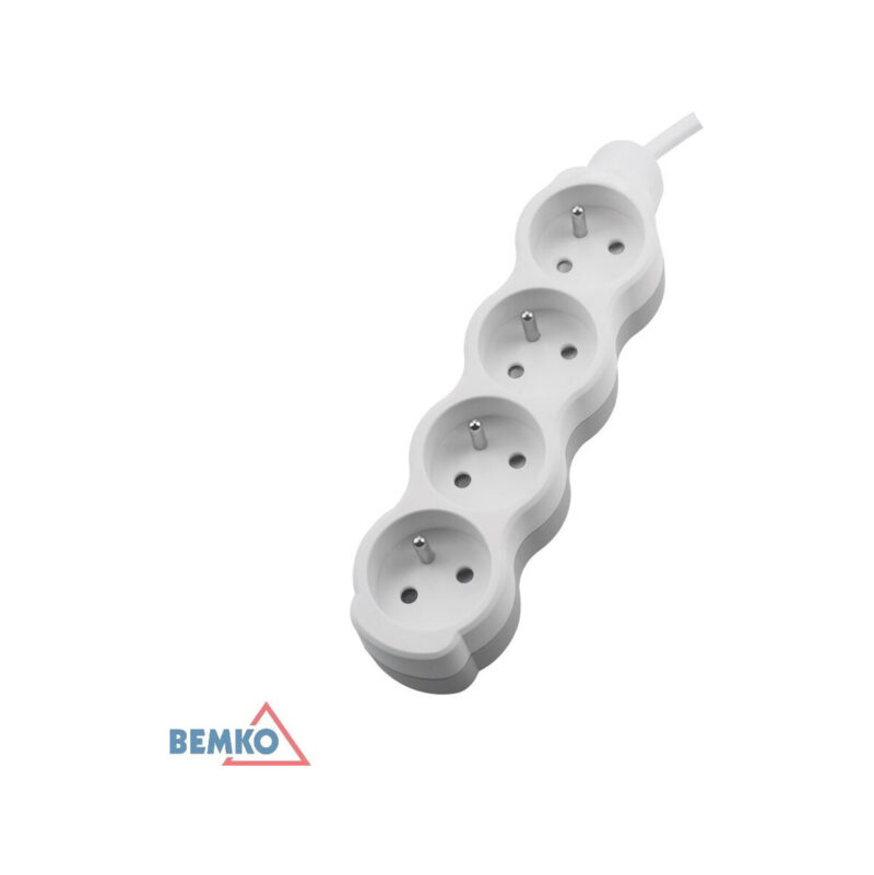 Przedłużacz NB 4X 2P+Z 1.5MM X 5.0M