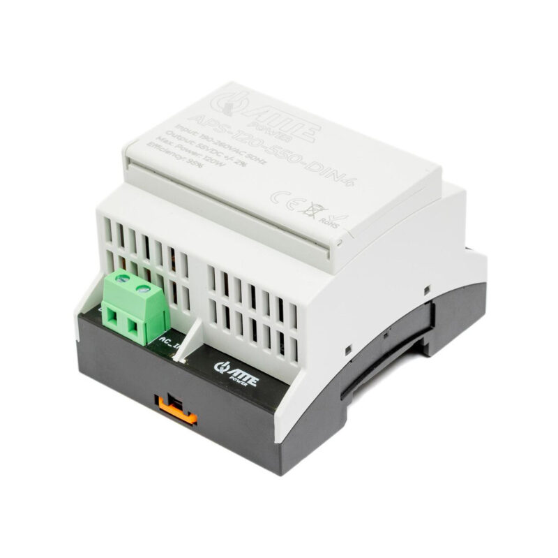 Zasilacz impulsowy 55V 120W w obudowie DIN4 ATTE APS-120-550-DIN4