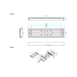 Uchwyt montażowy SCOT do drzwi przeciwpożarowych BK-600I2