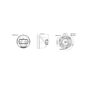 Kamera IP Hikvision DS-2CD1383G2P-LIUF/SL(2mm)