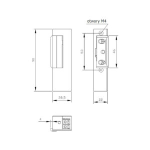 ZACZEP ELEKTRA R3 Z BLOK. PRAWY