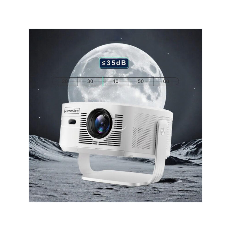 Mini Projektor Przenośny Rzutnik Android 14 WiFi Zenwire PrimeView IMC460 Pro